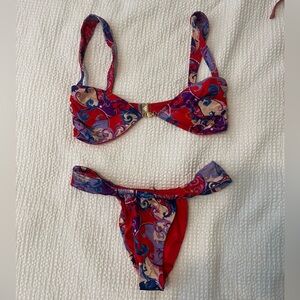 SOMMER SWIM- Top (M) and Bottom (S) Set